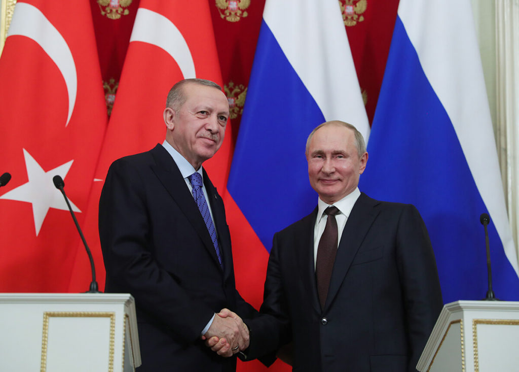 Cumhurbaşkanı Recep Tayyip Erdoğan, Rusya Devlet Başkanı Putin'le telefonda görüştü