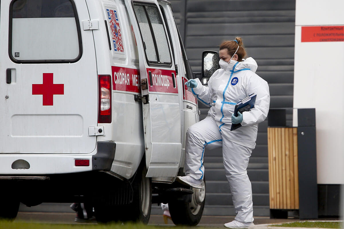 Moskova’da son bir günde Kovid-19 nedeniyle 24 kişi hayatını kaybetti