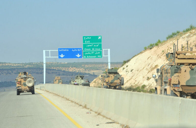 İdlib’de 22’nci Türk-Rus Birleşik Kara Devriyesi icra edildi