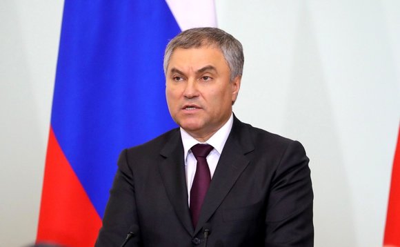 Duma Başkanı Vyaçeslav Volodin
