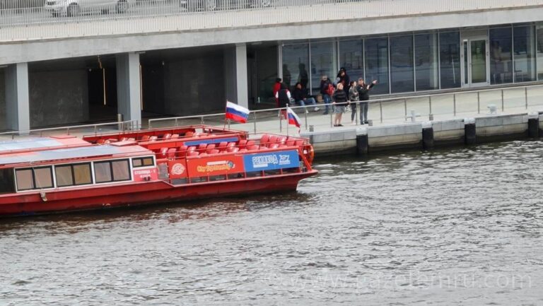 Moskova nehir turları sezonu sona erdi