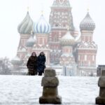 Moskova’da kar örtüsünün yüksekliği 28 santimetreye ulaştı