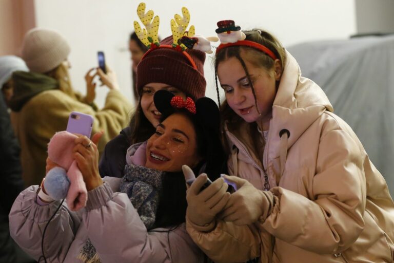 Rusya’da yeni yıl coşkusu