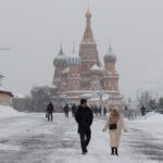 Moskova’da yoğun kar yağışı pazartesi gününe kadar devam edecek