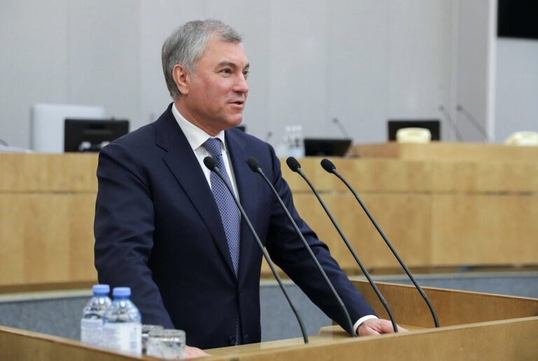 Duma Başkanı Volodin: Avrupa çaldığını faiziyle ödeyecek