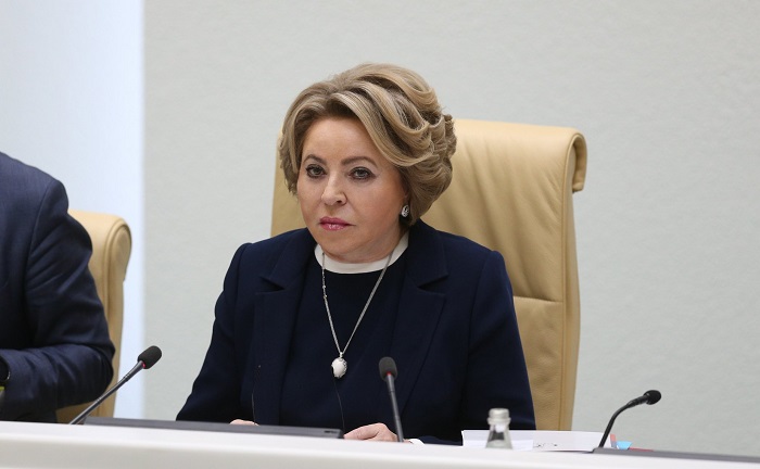 Matviyenko, Putin’e Federasyon Konseyi’nde onaylanan yasaların önceliklerini anlattı