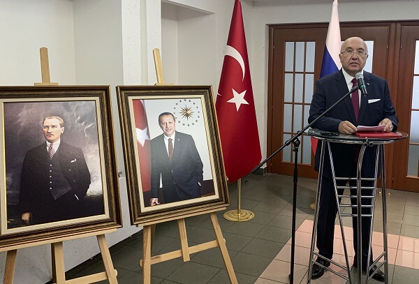 Rusya’da 30 Ağustos Zafer Bayramı resepsiyonla kutlandı