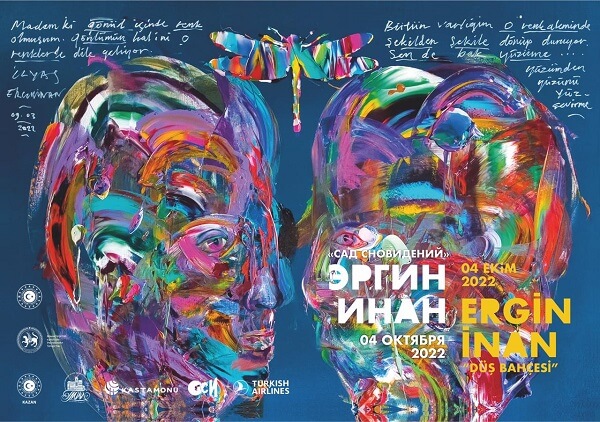Kazan’da Türk ressamın “Düş Bahçesi” isimli sergisi sanat severler ile buluşuyor