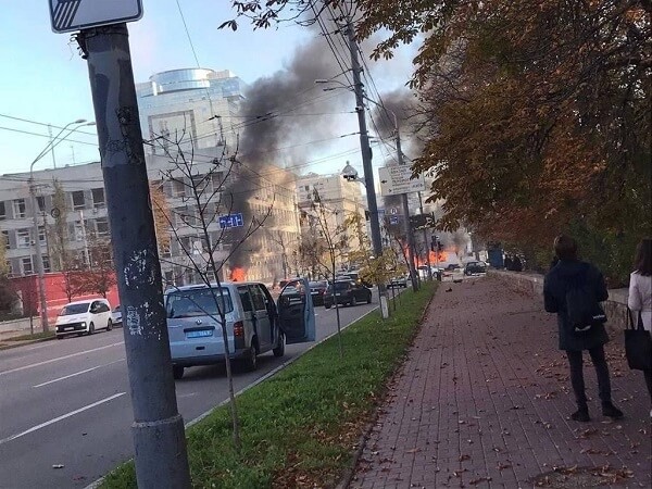 Ukrayna’nın başkenti Kiev’e kamikaze İHA saldırıları düzenlendi