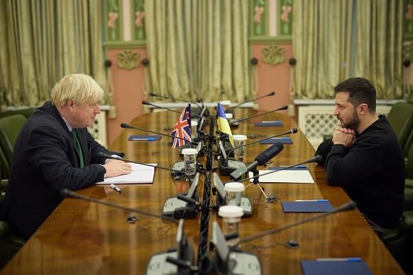 Eski İngiltere Başbakanı Johnson’dan Kiev ziyareti