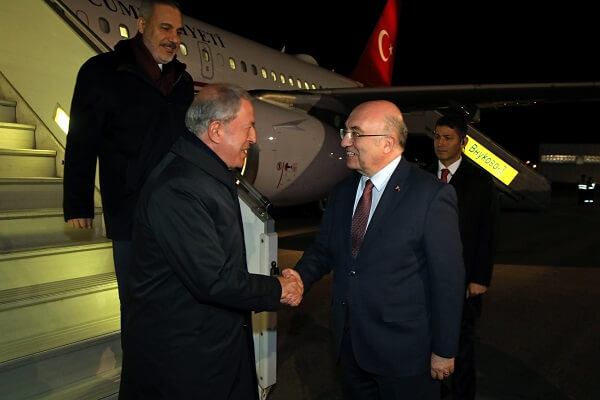 Milli Savunma Bakanı Akar ve MİT Başkanı Fidan Moskova’da