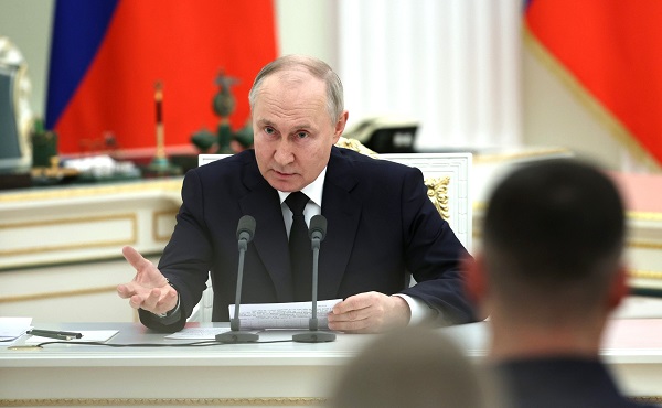 Putin: Wagner grubunun faaliyetleri tamamen devlet tarafından karşılandı