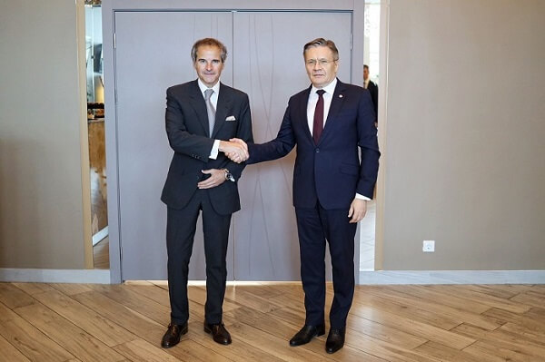 Rosatom ve Uluslararası Atom Enerjisi Kurumu, Zaporijya NGS’nin durumunu değerlendirdi