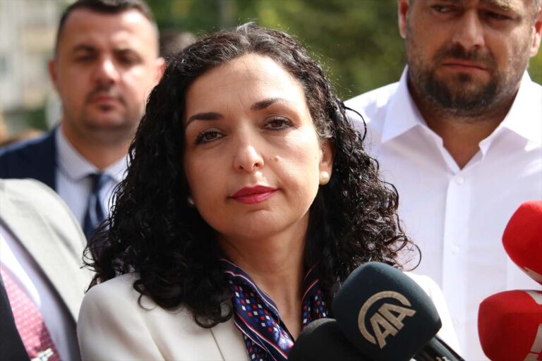 Kosova Cumhurbaşkanı, Sırbistan’ın Rusya ile iş birliğini NATO’ya şikayet etti