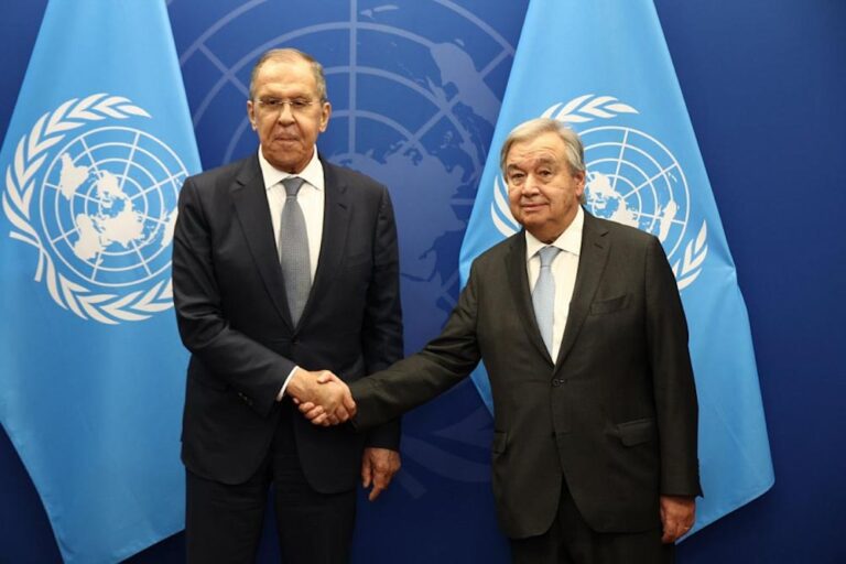 Lavrov, Guterres’e ABD’ye karşı tahkim prosedürünü başlatma çağrısı