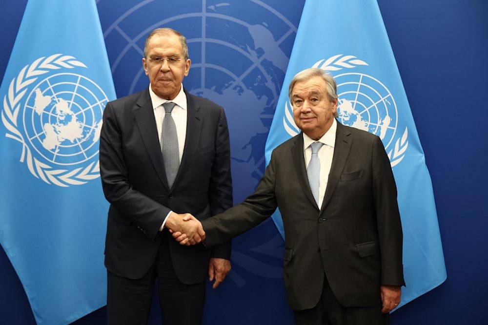 Lavrov, Guterres’e ABD’ye karşı tahkim prosedürünü başlatma çağrısı