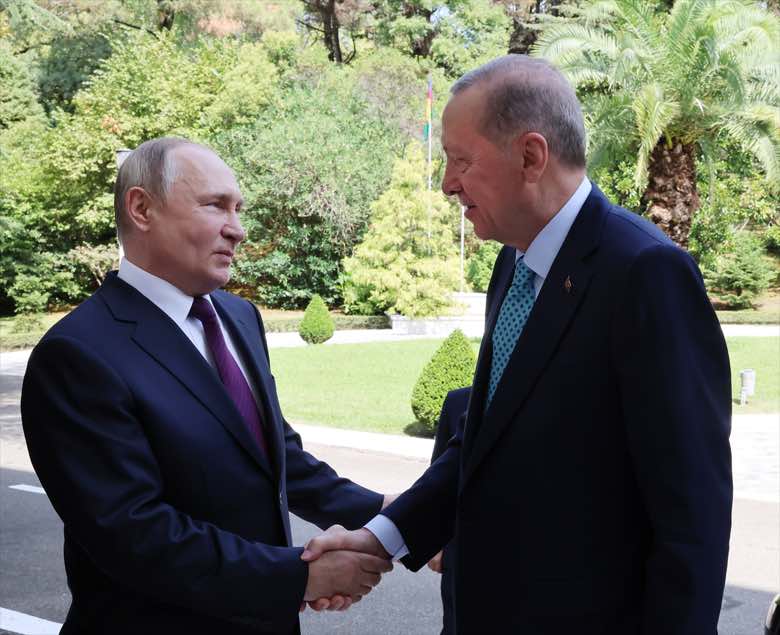 Putin Erdoğan görüşmesi 04092023
