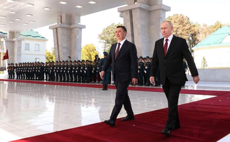 Putin: Kırgızistan ile anlaşmalarda rublenin payı yüzde 83’e ulaştı