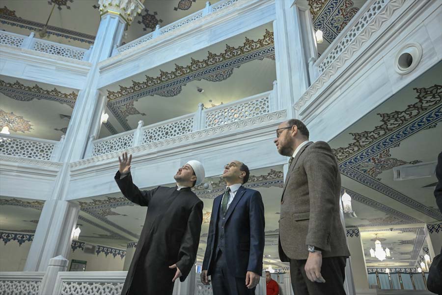 Moskova Büyükelçisi Bilgiç, Rusya Müslümanları Dini İdaresini ziyaret etti