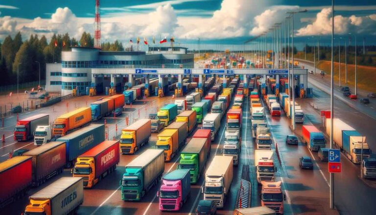 Kaliningrad’dan Litvanya’ya TIR geçişinde uzun kuyruklar devam ediyor