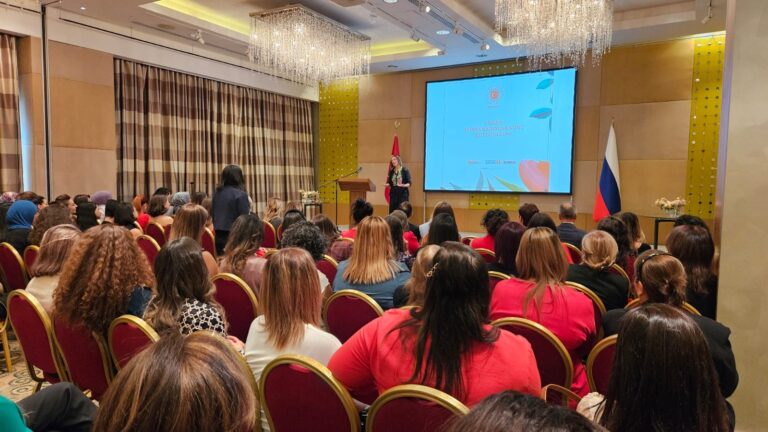 Moskova’da 8 Mart coşkusu