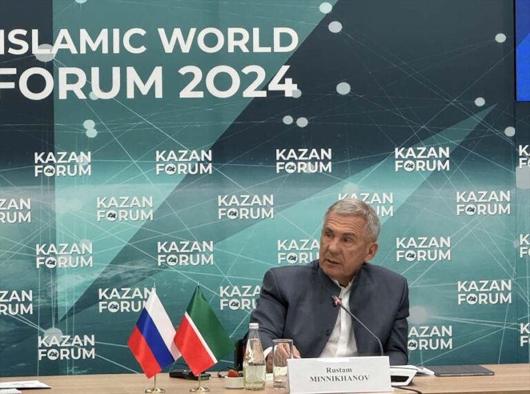 Minnikhanov: Rusya-İslam Dünyası Grubu’nun rolü arttı