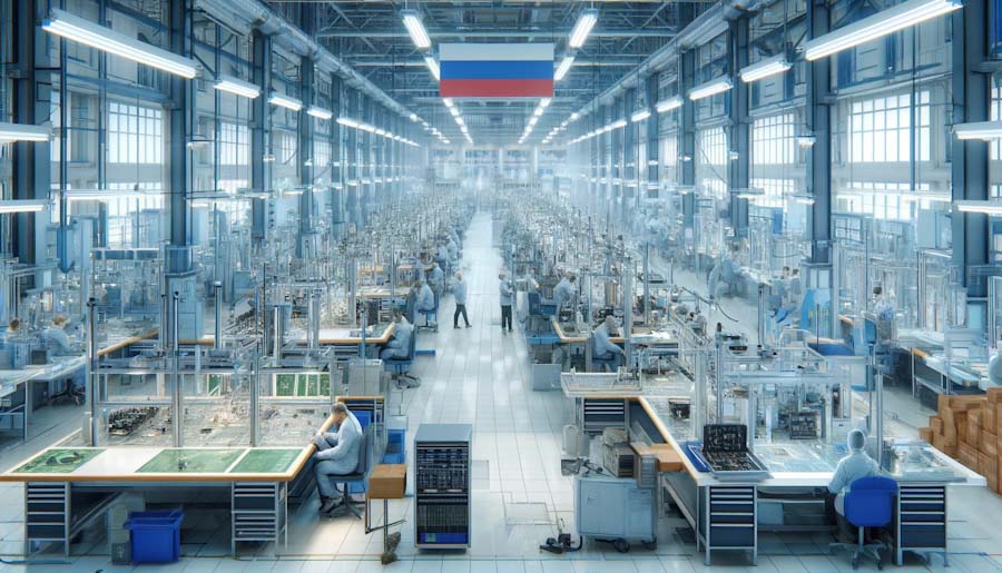 Rusya’da ilk çeyrekte elektronik üretimi yüzde 42,4 arttı