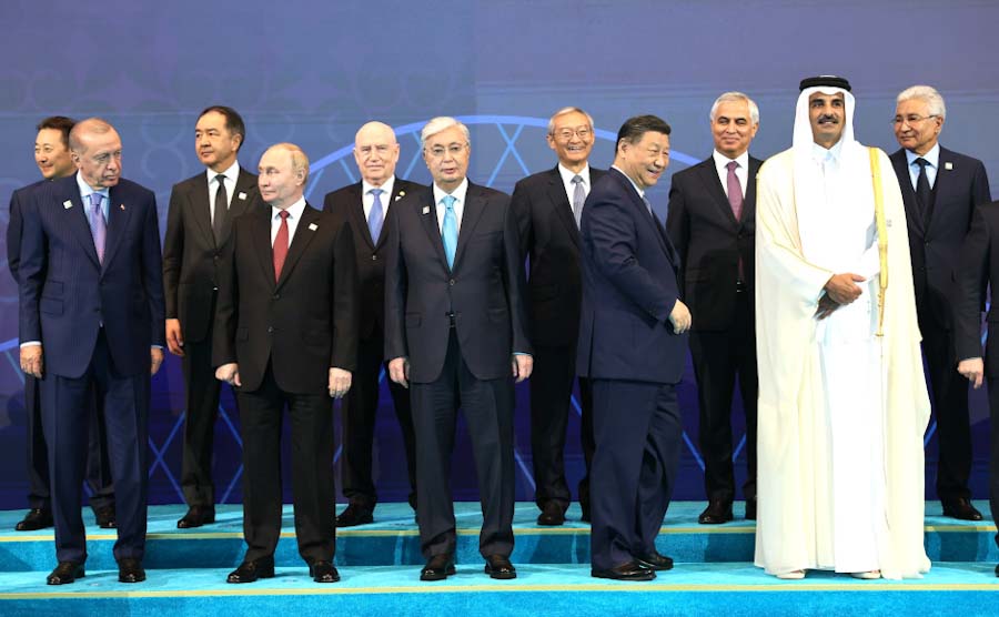 Putin, Şanghay İşbirliği Örgütü Zirvesi Genişletilmiş Oturumu’nda konuştu