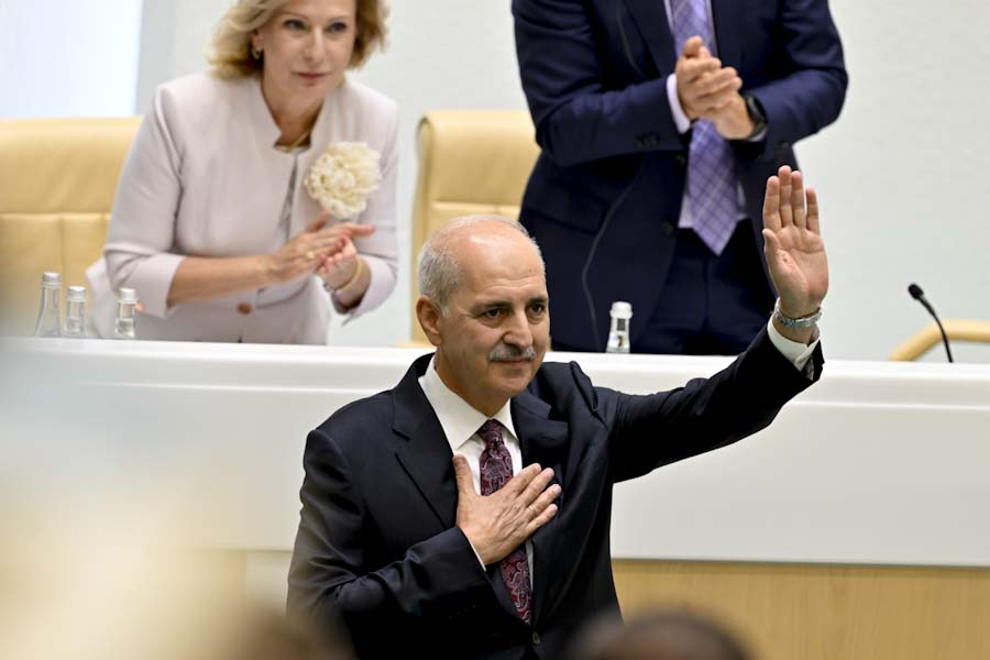 TBMM Başkanı, Rusya Federasyon Konseyi Genel Kurulu’na hitap etti