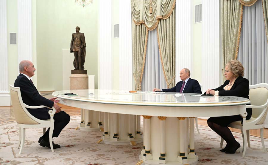 TBMM Başkanı Putin ile görüşmesini anlattı