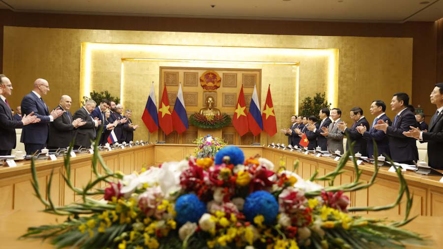 Mişustin, Vietnamlı yatırımcıları Rusya’ya davet etti