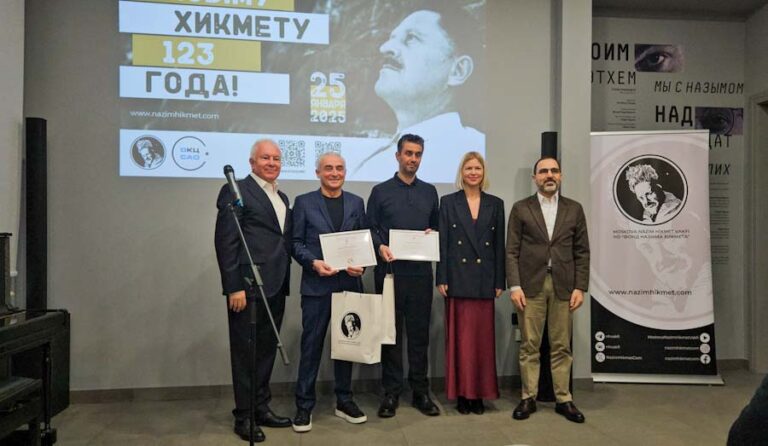 Nazım Hikmet’in 123. doğum yılı Moskova’da coşkuyla kutlandı