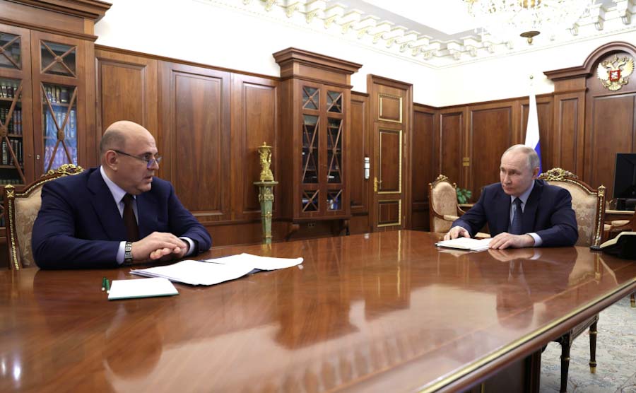 Başbakan Mișustin, Putin’e Rus ekonomisinin göstergelerini sundu