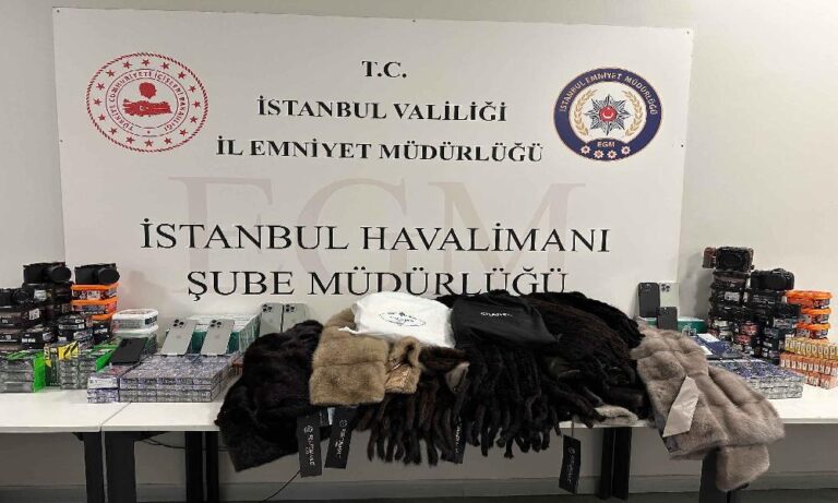 Moskova’dan İstanbul’a kaçak eşya sevkiyatı deşifre oldu