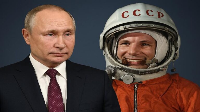 Putin, Gagarin’in uzaya uçuşunu “vatanın zaferi” olarak nitelendirdi