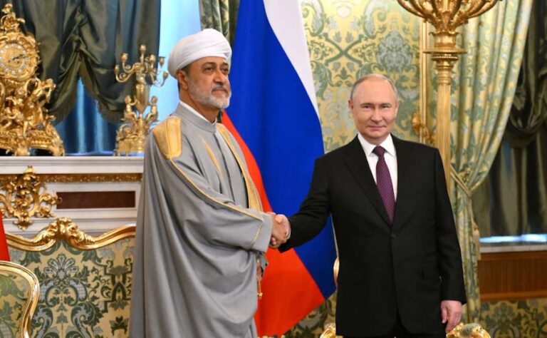 Rusya ve Umman çeşitli alanlarda işbirliği anlaşmaları imzaladı