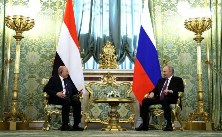 Putin, Yemen Başkanlık Konseyi Başkanı Alimi ile bölgesel meseleleri görüştü