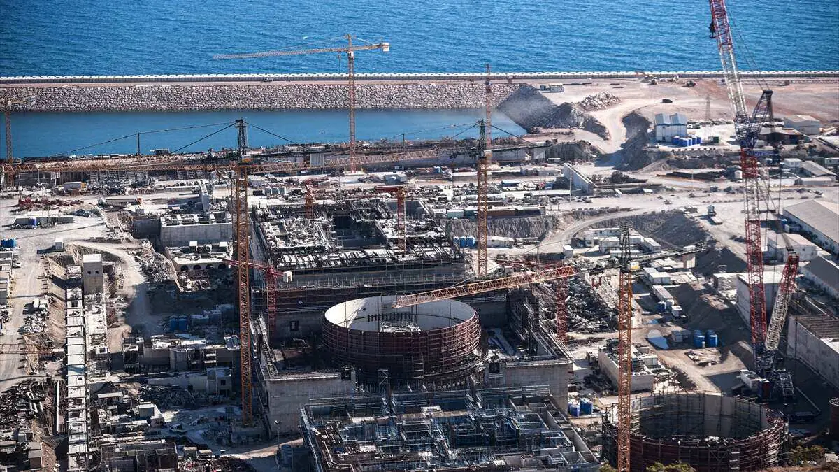 Akkuyu’da birinci ünite, enerji üretimine çok yakın