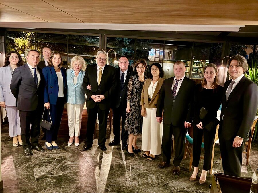 Samsar’dan Rusya Büyükelçisi Erkov için veda yemeği