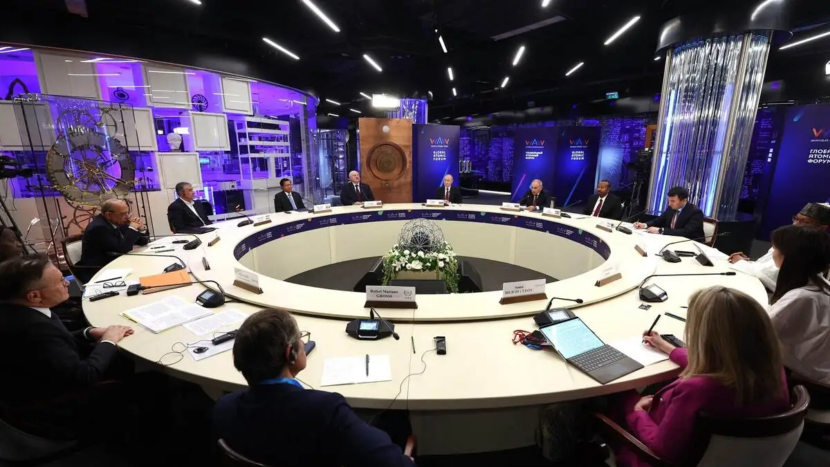 Putin: Barışçıl nükleer enerji uluslararası işbirliğinin temeli
