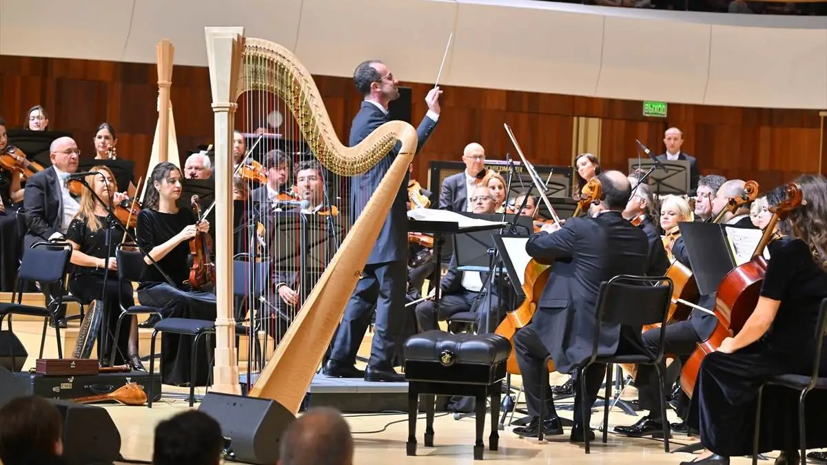 Cumhurbaşkanlığı Senfoni Orkestrası Moskova'da konser verdi