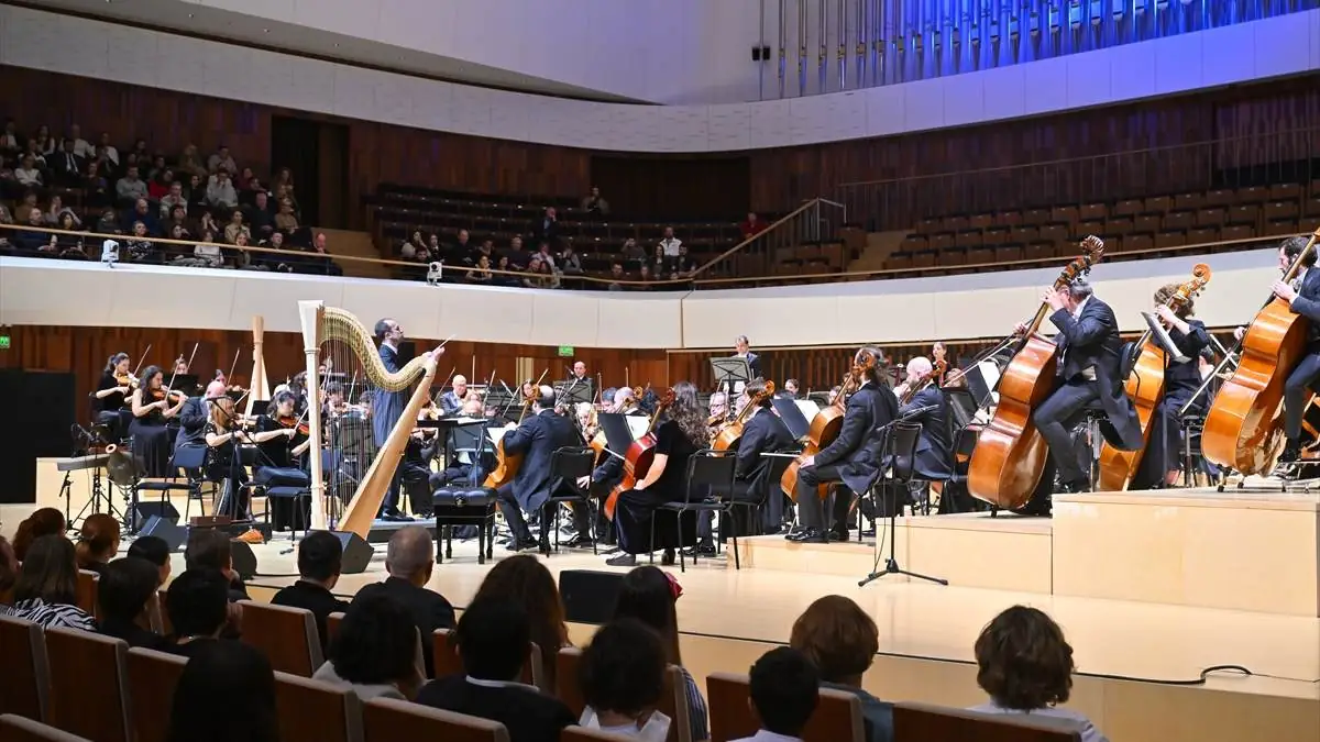 Cumhurbaşkanlığı Senfoni Orkestrası Moskova’da konser verdi