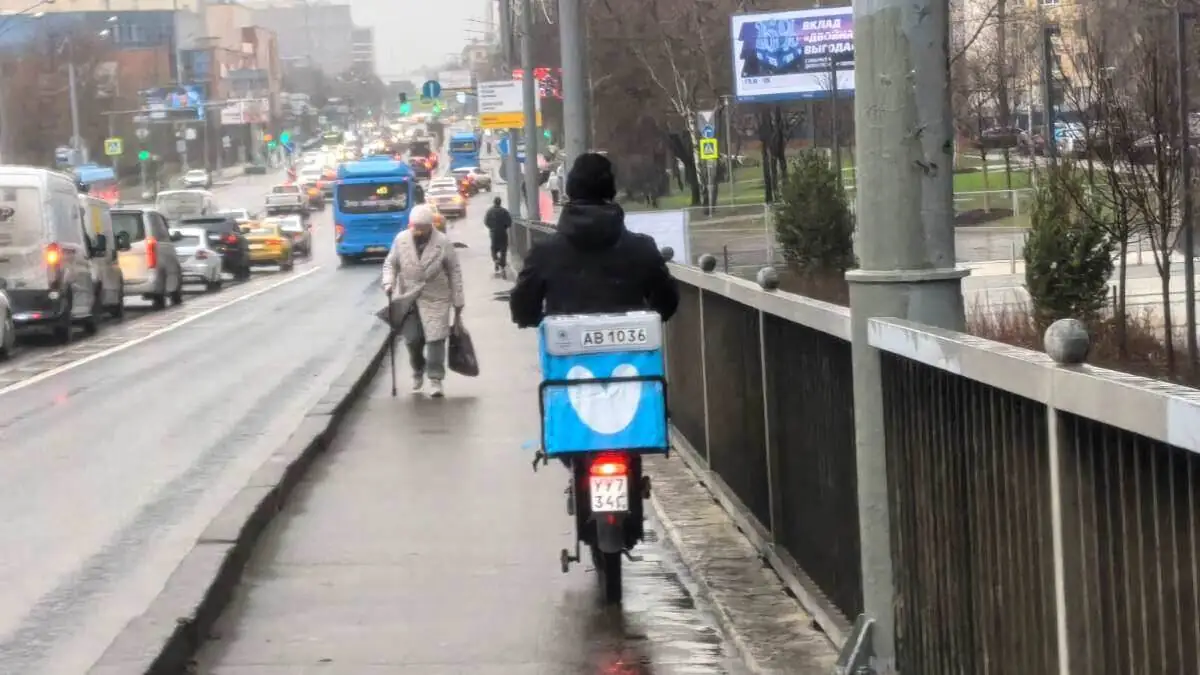 Rusya’da kurye trafiği büyüdükçe sosyal medya tepkisi de artıyor