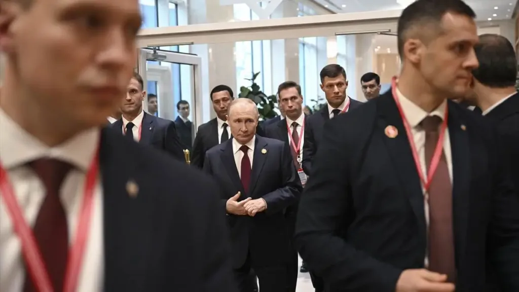 Cumhurbaşkanı Erdoğan, Rusya Devlet Başkanı Vladimir Putin ile bir araya geldi.