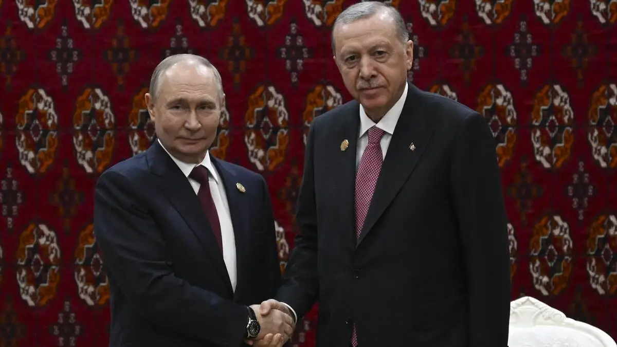 Cumhurbaşkanı Erdoğan, Rusya Devlet Başkanı Vladimir Putin ile bir araya geldi.