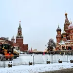 Moskova’da kar yağışı 1976 rekorunu geride bıraktı