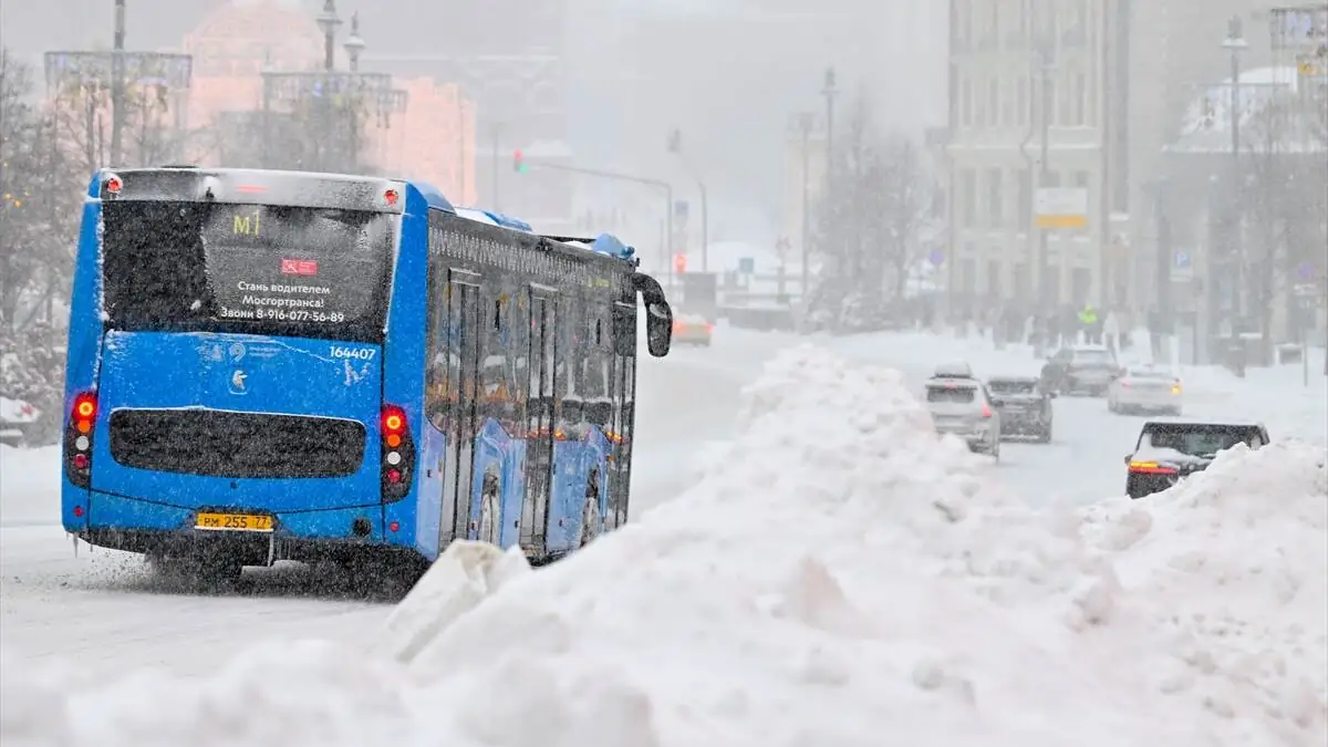 Moskova’da kar rekoru kapıda: Yarım metre sınırı an meselesi