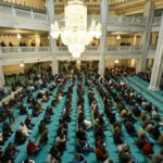 Moskova’da 2026’nın ilk teravih namazı kılındı