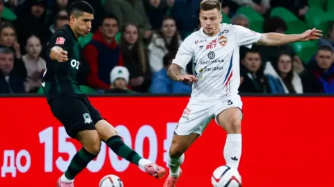 Finale giden yolda inanılmaz skor: Krasnodar, CSKA Moskova’yı darmadağın etti