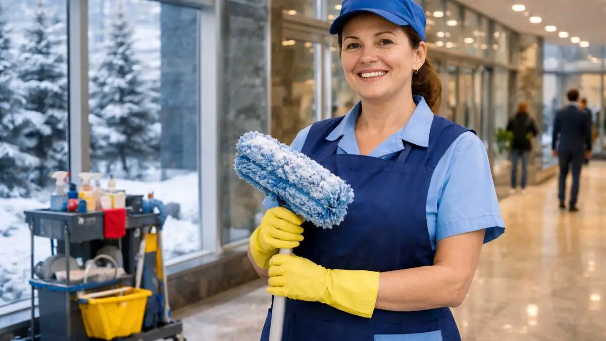 Uzmanlar: Rusya’daki ofislerde temizlik görevlilerinin gelirleri 100 bin rubleyi aştı